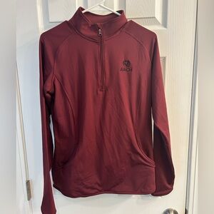 Maroon Quarter-Zip Women’s Sport-Tek Pullover Medium